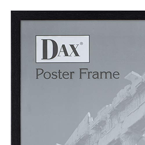 Dax 24x36 Narrow Black Environmentally Friendly Wood Composite Wall Display Poster Frame